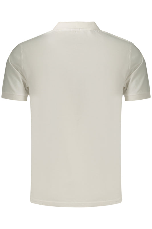 RIFLE POLO MANICHE CORTE UOMO BIANCO