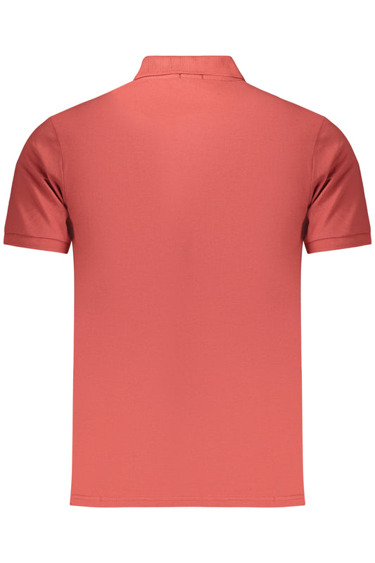 RIFLE POLO MANICHE CORTE UOMO ROSSO