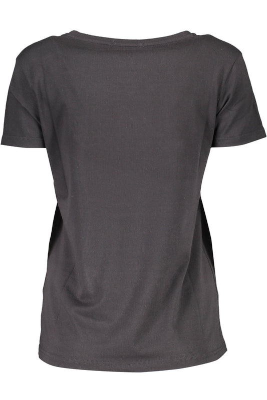 SCERVINO STREET T-SHIRT MANICHE CORTE DONNA NERO