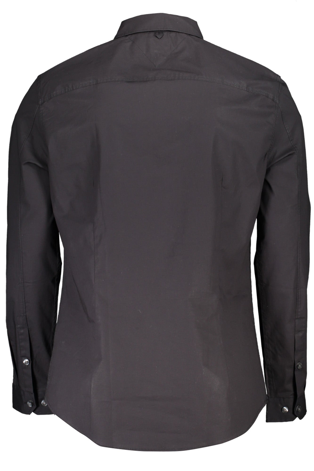 TOMMY HILFIGER CAMICIA MANICHE LUNGHE UOMO NERO