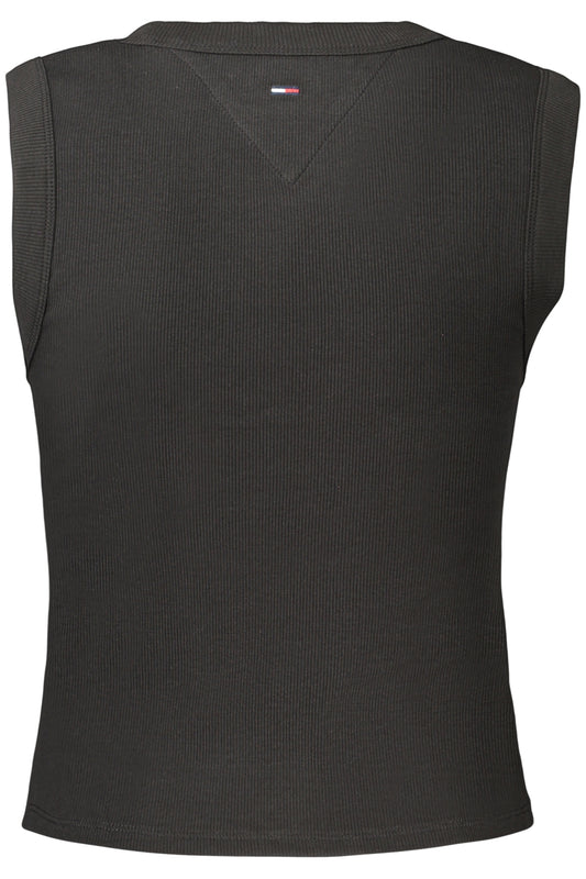 TOMMY HILFIGER CANOTTA DONNA NERO
