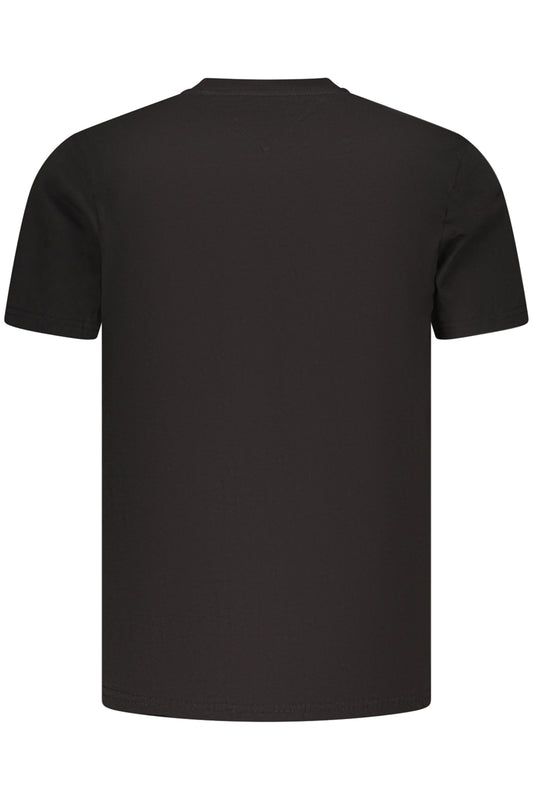 TOMMY HILFIGER T-SHIRT MANICHE CORTE UOMO NERO