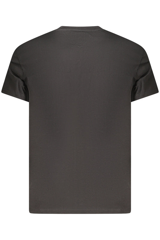 TOMMY HILFIGER T-SHIRT MANICHE CORTE UOMO NERO