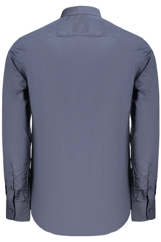 U.S. GRAND CAMICIA MANICHE LUNGHE UOMO BLU