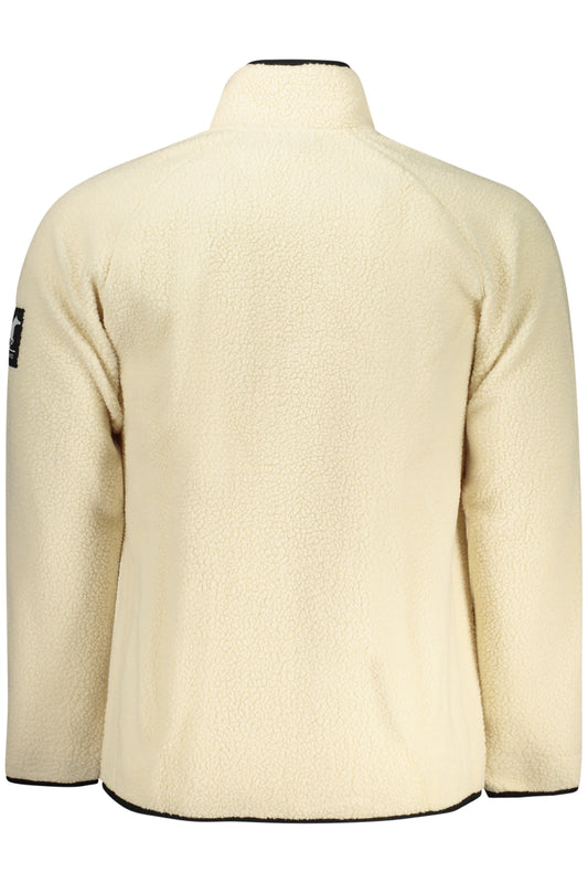 U.S. GRAND FELPA CON ZIP UOMO BIANCO