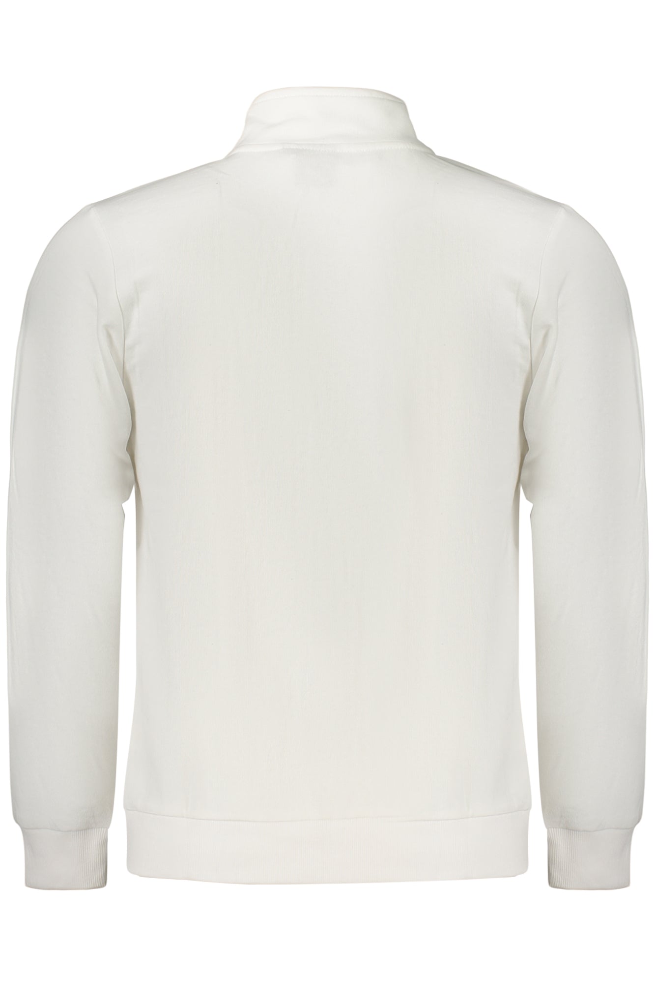 U.S. GRAND FELPA CON ZIP UOMO BIANCO