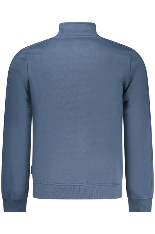 U.S. GRAND FELPA CON ZIP UOMO BLU
