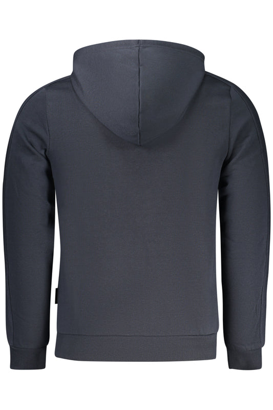 U.S. GRAND FELPA CON ZIP UOMO BLU