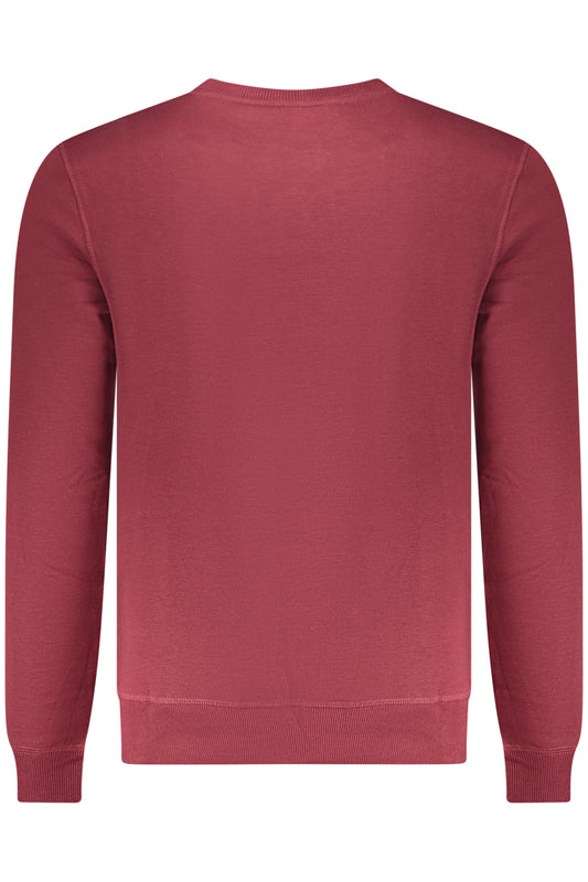 U.S. GRAND FELPA SENZA ZIP UOMO ROSSO