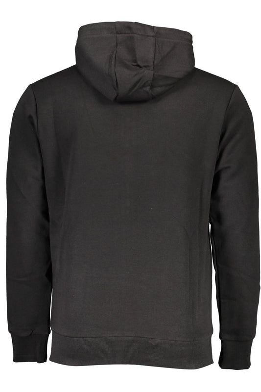 U.S. GRAND FELPA CON ZIP UOMO NERO