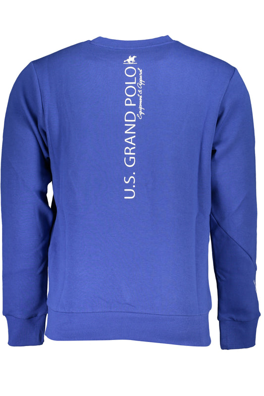 U.S. GRAND FELPA SENZA ZIP UOMO BLU