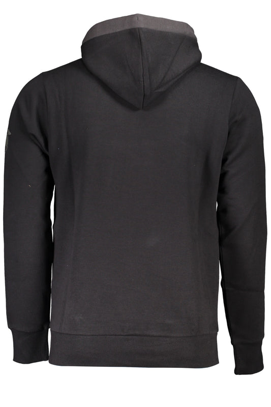 U.S. GRAND FELPA SENZA ZIP UOMO NERO