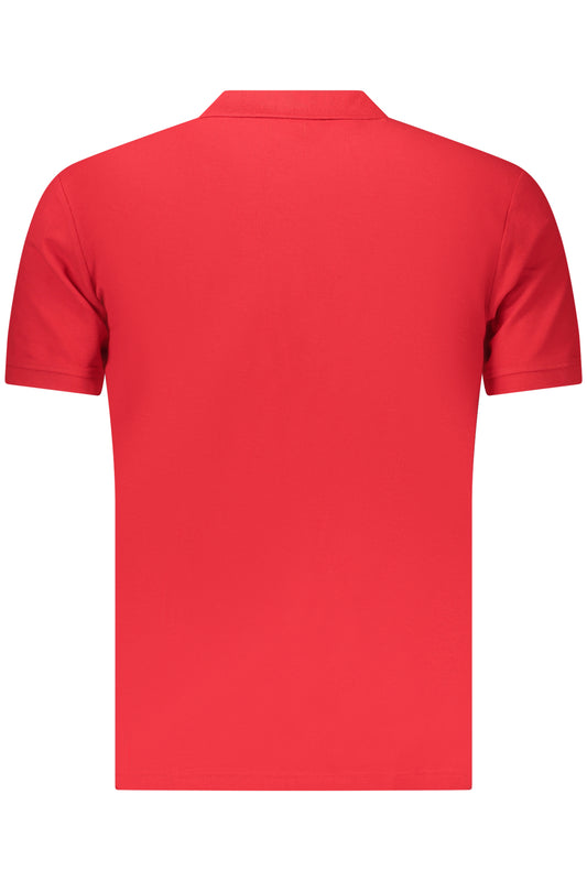 U.S. GRAND POLO MANICHE CORTE UOMO ROSSO