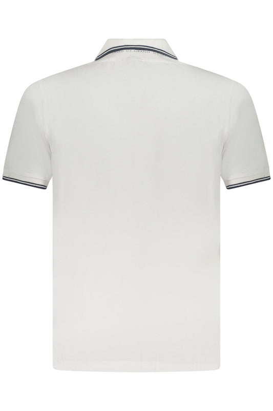 U.S. GRAND POLO MANICHE CORTE UOMO BIANCO