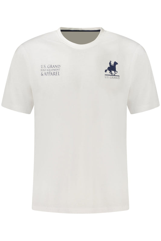 U.S. GRAND POLO U.S. GRAND POLO T-SHIRT MANICHE CORTE UOMO BIANCO