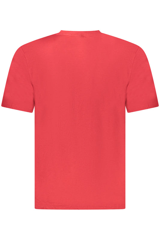 U.S. GRAND T-SHIRT MANICHE CORTE UOMO ROSSO