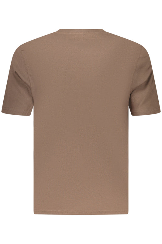 U.S. GRAND T-SHIRT MANICHE CORTE UOMO MARRONE