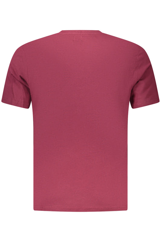 U.S. GRAND T-SHIRT MANICHE CORTE UOMO ROSSO