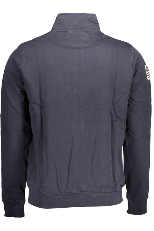 U.S. POLO FELPA CON ZIP UOMO