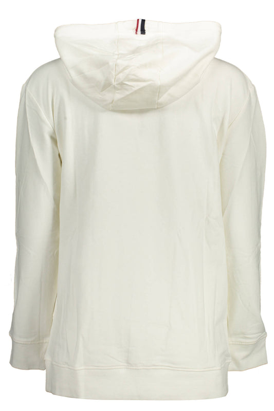 U.S. POLO FELPA SENZA ZIP DONNA BIANCO