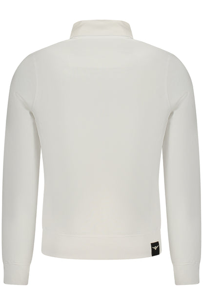 ACCADEMIA MILITARE FELPA CON ZIP UOMO BIANCO
