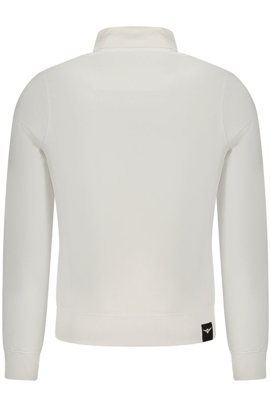 ACCADEMIA MILITARE FELPA CON ZIP UOMO BIANCO