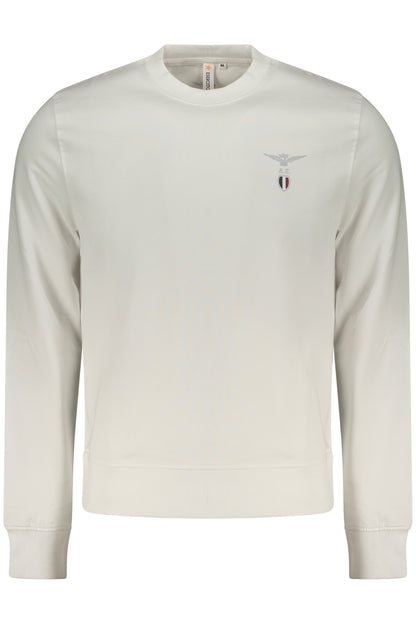 ACCADEMIA MILITARE FELPA SENZA ZIP UOMO BIANCO