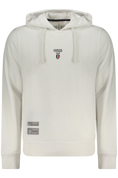 ACCADEMIA MILITARE FELPA SENZA ZIP UOMO BIANCO