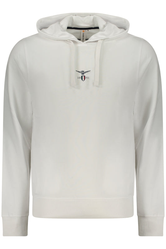 ACCADEMIA MILITARE FELPA SENZA ZIP UOMO BIANCO