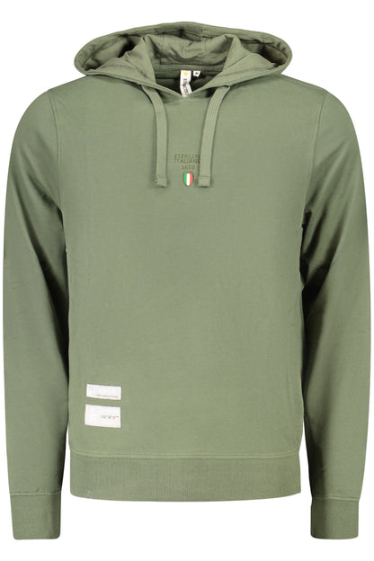 ACCADEMIA MILITARE FELPA SENZA ZIP UOMO VERDE