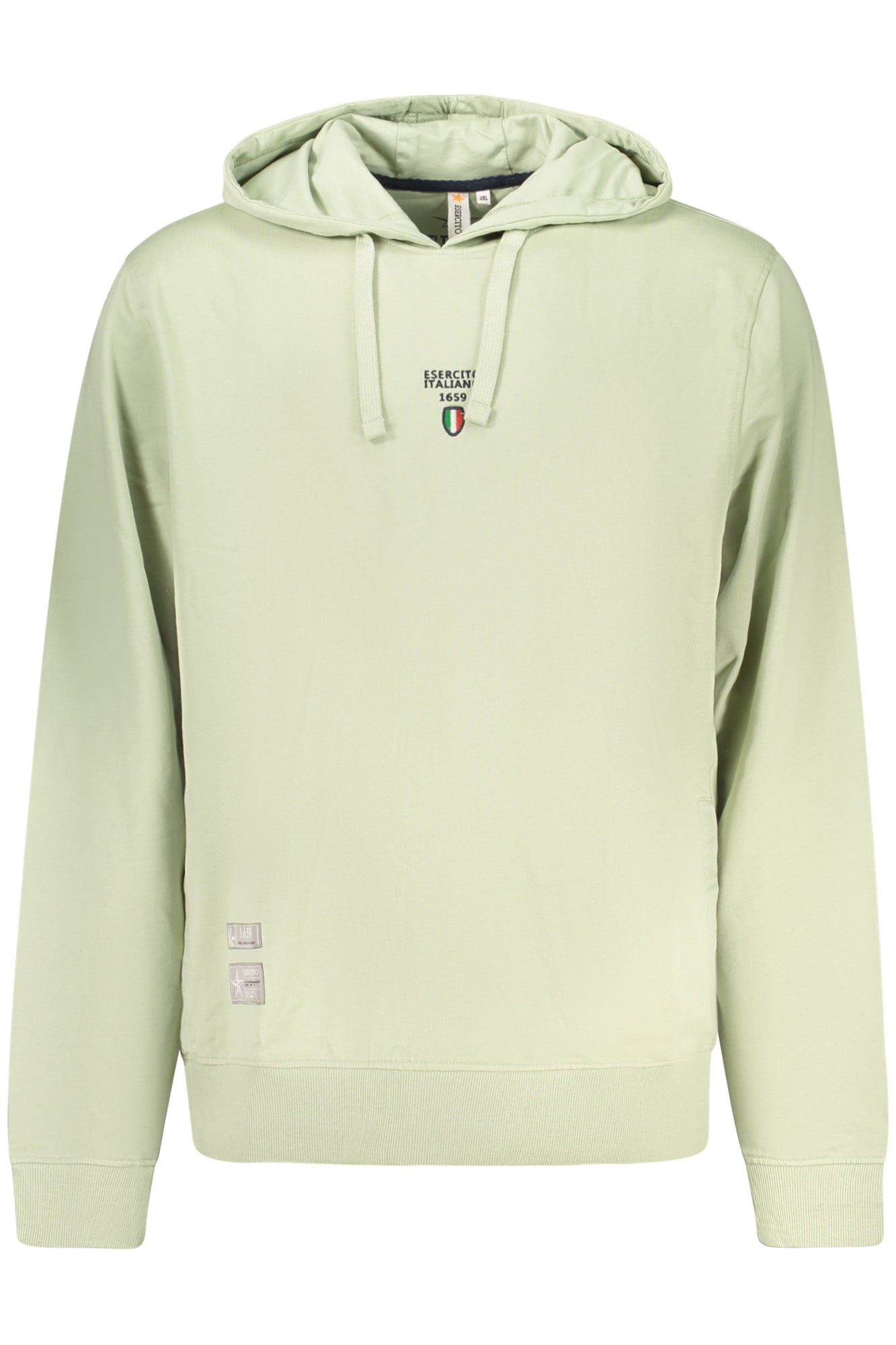 ACCADEMIA MILITARE FELPA SENZA ZIP UOMO VERDE