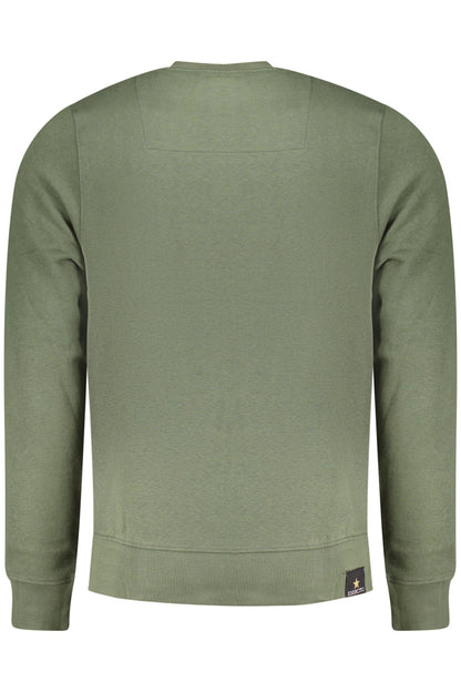 ACCADEMIA MILITARE FELPA SENZA ZIP UOMO VERDE