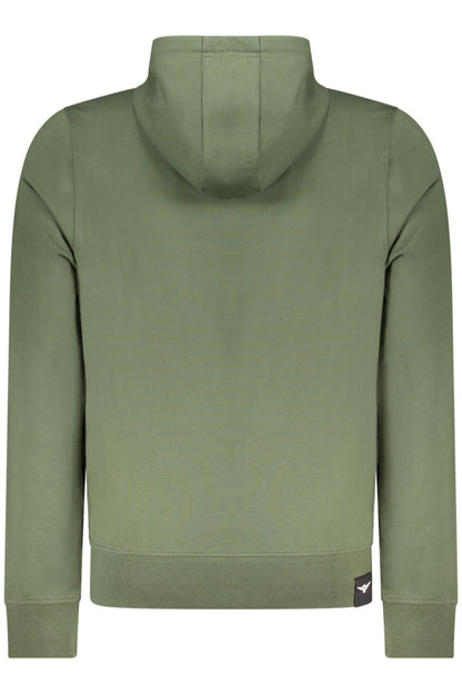 ACCADEMIA MILITARE FELPA SENZA ZIP UOMO VERDE