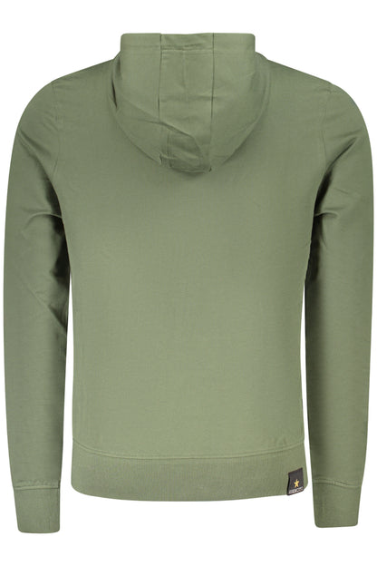 ACCADEMIA MILITARE FELPA SENZA ZIP UOMO VERDE
