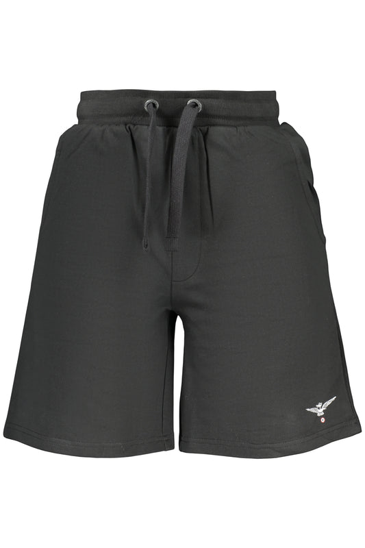 ACCADEMIA MILITARE PANTALONE TUTA CORTO UOMO NERO