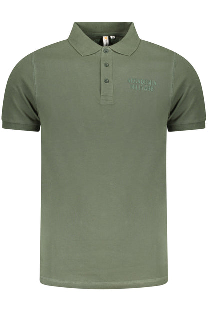 ACCADEMIA MILITARE ACCADEMIA MILITARE POLO MANICHE CORTE UOMO VERDE