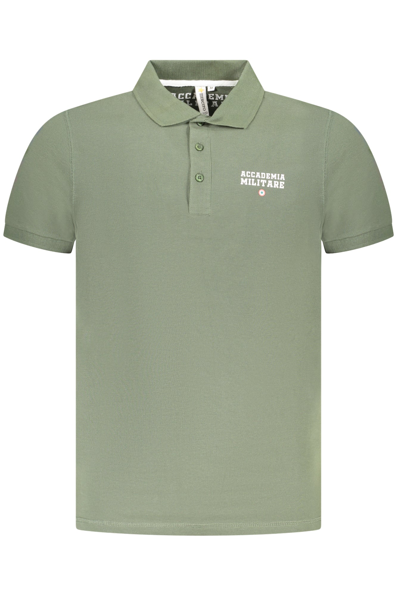 ACCADEMIA MILITARE ACCADEMIA MILITARE POLO MANICHE CORTE UOMO VERDE