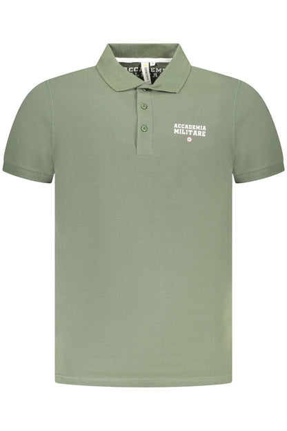ACCADEMIA MILITARE ACCADEMIA MILITARE POLO MANICHE CORTE UOMO VERDE