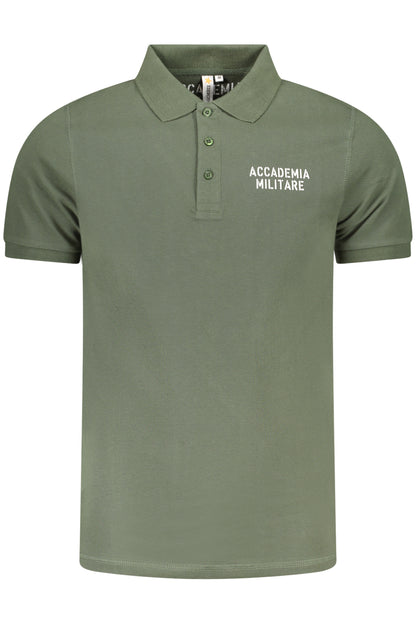 ACCADEMIA MILITARE ACCADEMIA MILITARE POLO MANICHE CORTE UOMO VERDE