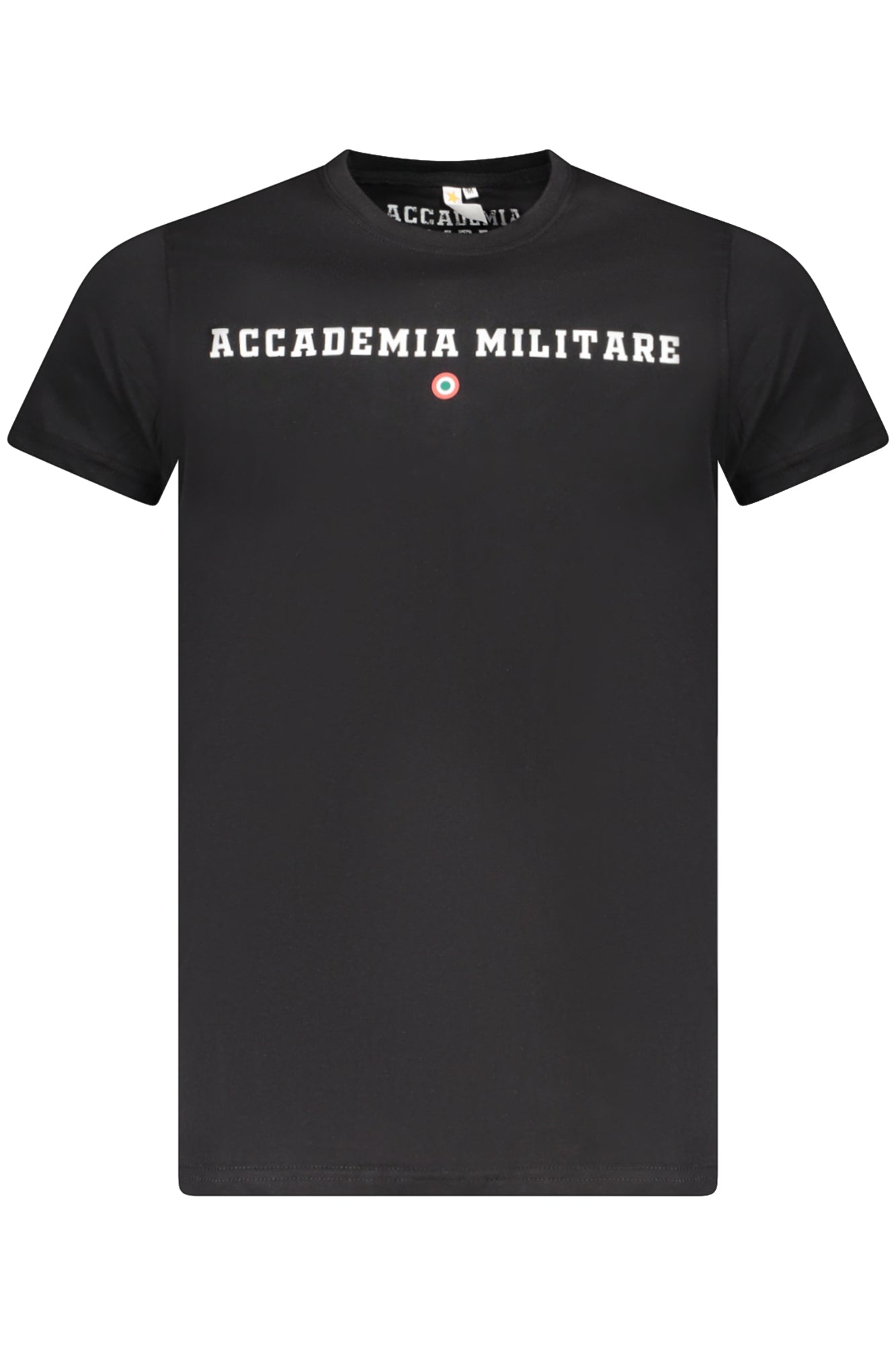 ACCADEMIA MILITARE ACCADEMIA MILITARE T-SHIRT MANICHE CORTE UOMO NERO