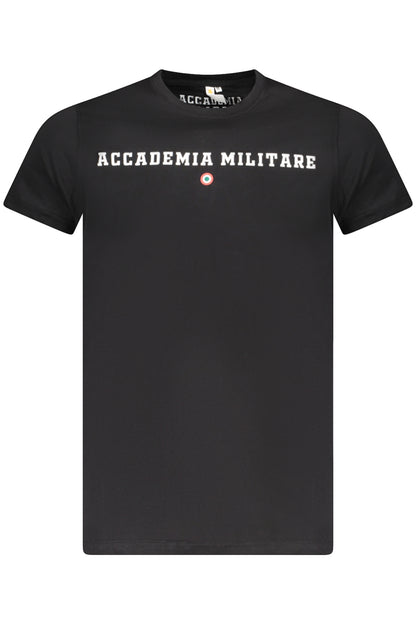 ACCADEMIA MILITARE ACCADEMIA MILITARE T-SHIRT MANICHE CORTE UOMO NERO