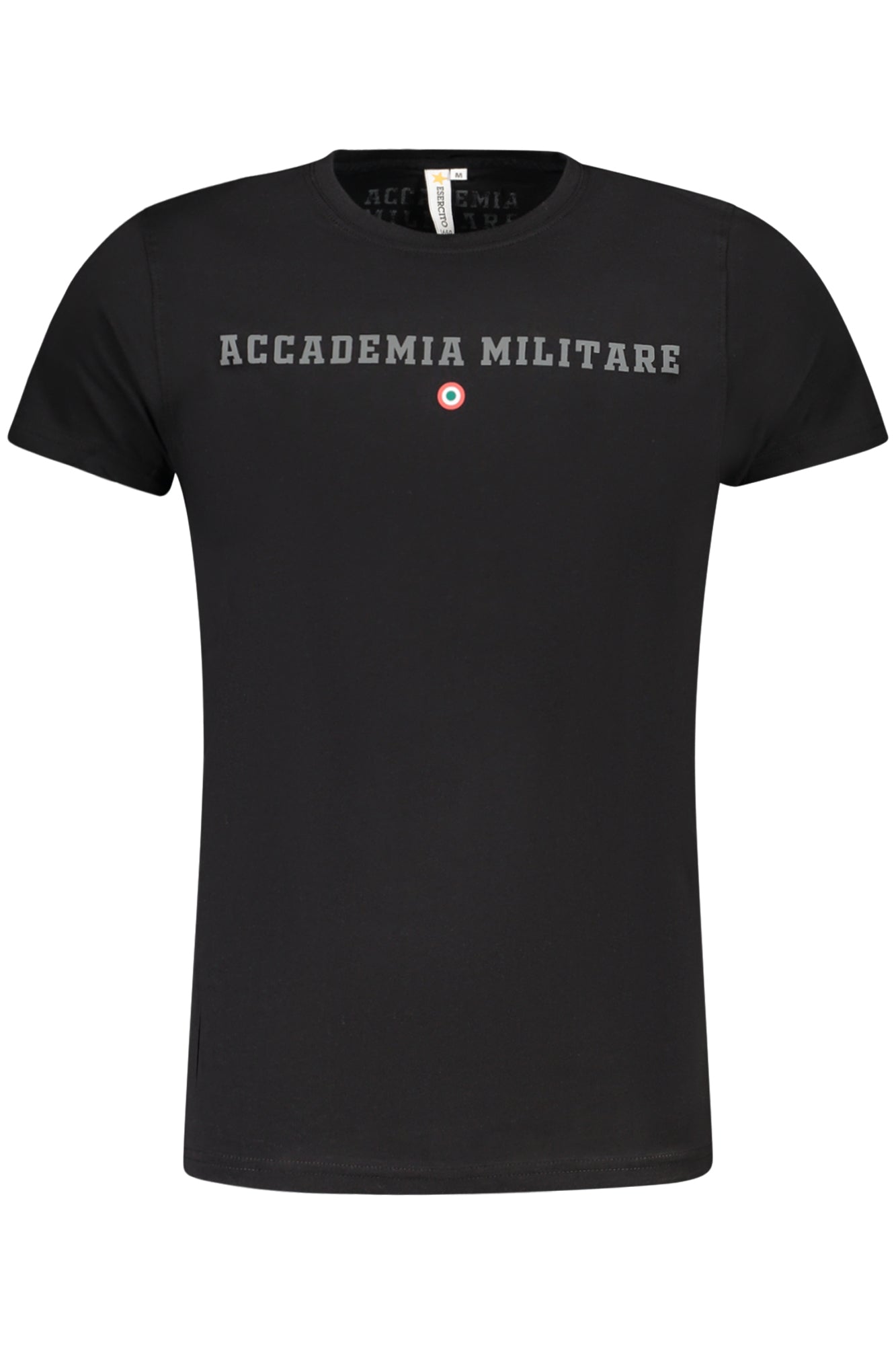 ACCADEMIA MILITARE ACCADEMIA MILITARE T-SHIRT MANICHE CORTE UOMO NERO
