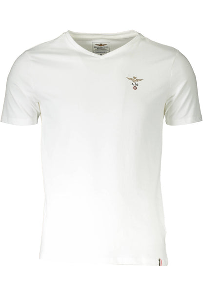 AERONAUTICA MILITARE T-SHIRT ESTERNABILE UOMO BIANCO