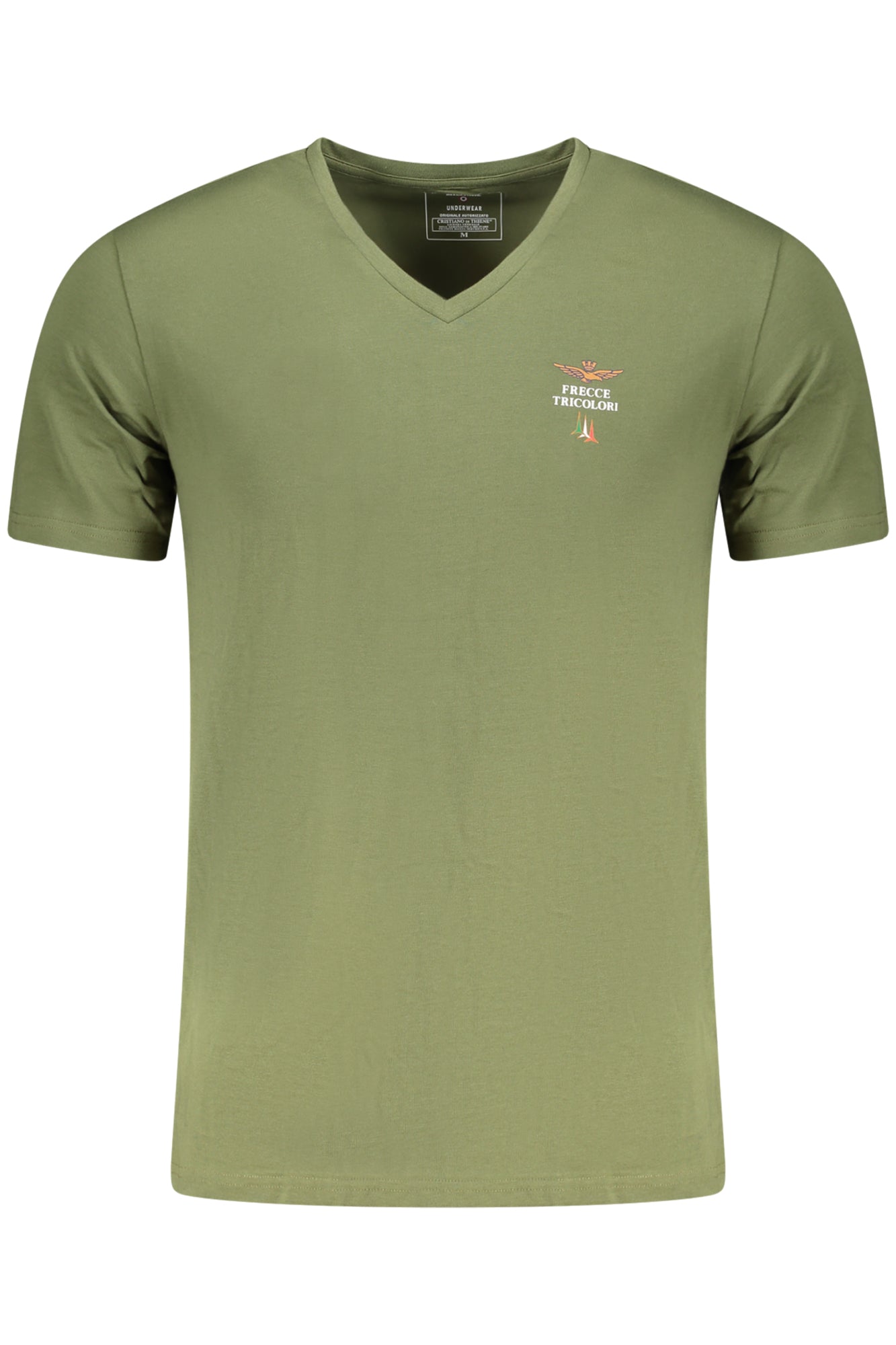 AERONAUTICA MILITARE T-SHIRT ESTERNABILE UOMO VERDE
