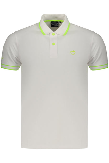 BACI&ABBRACCI POLO MANICHE CORTE UOMO BIANCO