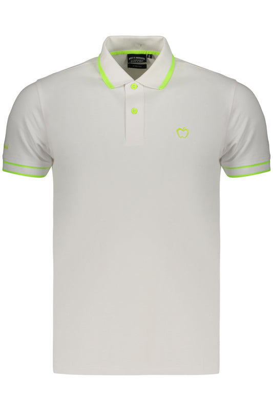 BACI&ABBRACCI POLO MANICHE CORTE UOMO BIANCO