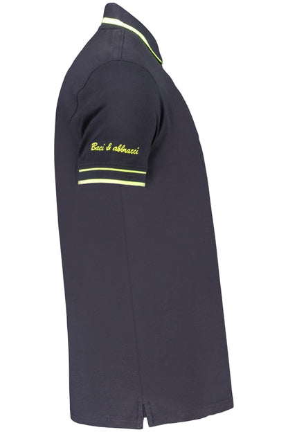 BACI&ABBRACCI POLO MANICHE CORTE UOMO BLU