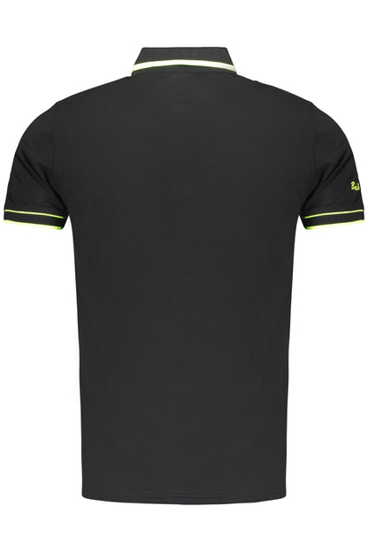 BACI&ABBRACCI POLO MANICHE CORTE UOMO NERO