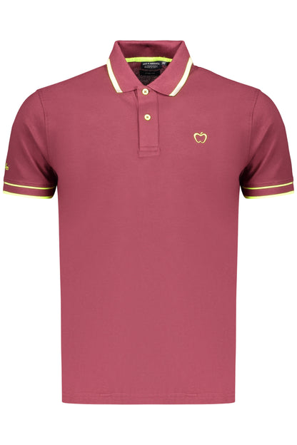 BACI&ABBRACCI POLO MANICHE CORTE UOMO ROSSO