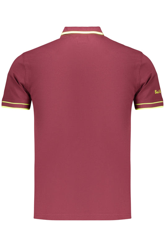 BACI&ABBRACCI POLO MANICHE CORTE UOMO ROSSO